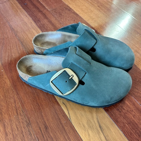 Birkenstock Boston Big Buckle thyme - Picture 1 of 6